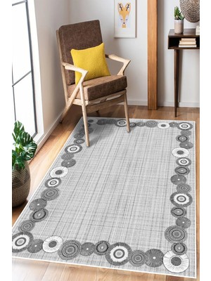 Pelura Halı Modern Dijital Baskılı Halı Makinede Yıkanabilir Kaymaz Taban Oturma Odası Salon ve Yolluk Halı