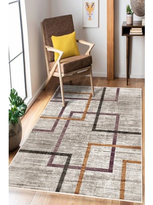 Pelura Halı Modern Makinede Yıkanabilir Kaydırmaz Leke Tutmaz Salon Halı Oturma Odası Mutfak Antre Halısı Yolluk