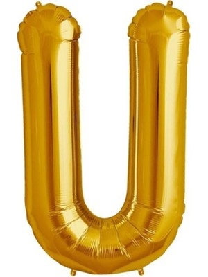 Dizayn Parti Evi 100 cm Folyo Harf Balon (Gold & Gümüş) – Dev Boy Alfabe Balon | Doğum Günü, Nişan, Baby Shower, Organizasyon Süsü
