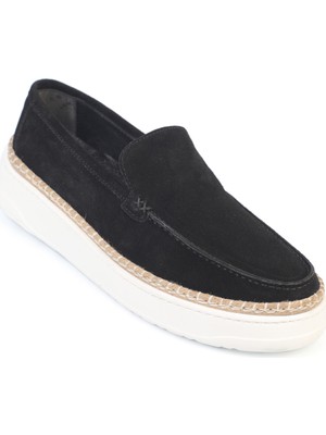 Capone Outfitters Sergen Hakiki Deri Süet İçi Hakiki Deri Astarlı Erkek Loafer Ayakkabı