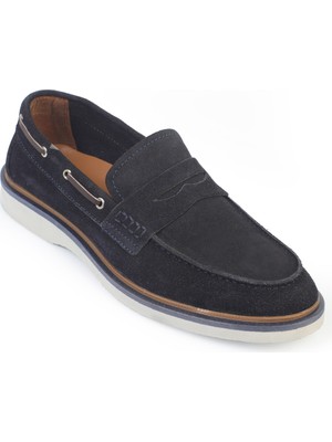 Capone Outfitters Danny Hakiki Deri Süet İçi Hakiki Deri Astarlı Erkek Loafer Ayakkabı