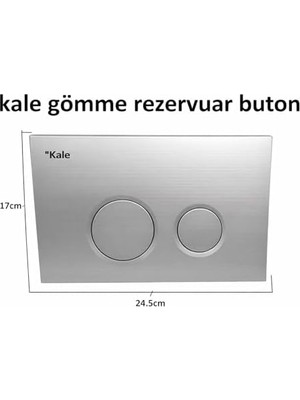Karokstore Yapı Integra Corro Parlak Krom Kumanda Paneli - Gömme Rezervuar Düğme Takımı