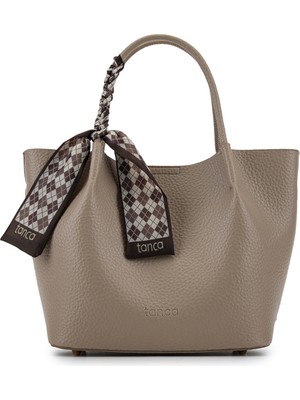 Tamer Tanca Kadın Suni Deri Vizon Kol Çantası 1148 27254 Bn Cnt Y26 A.vızon