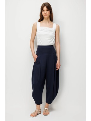 Accort Rahat Kalıp Modal Pantolon-Lacı