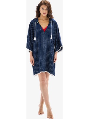 Blackspade Kadın Kaftan 10801 - Lacivert
