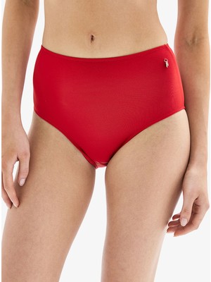 Blackspade Kadın Yüksek Bel Bikini Altı 10822 - Kırmızı