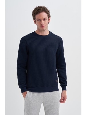 Cazador 51960 Erkek Bisiklet Yaka Sweatshirt