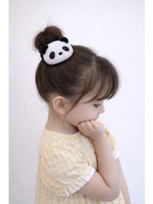 Peluş Panda Lastik Toka