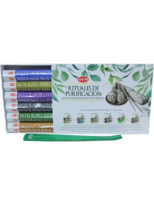 Hem White Sage Cleansing Collection Hexa Gift Pack