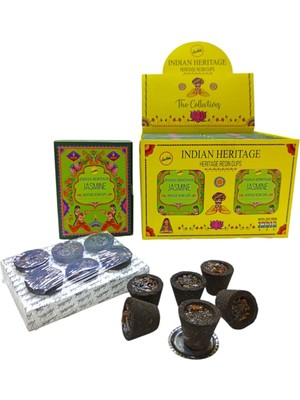 Sree Vani Sreevani Cups Bahçe Dış Mekan Tütsü Jasmıne Reçine Kapları
