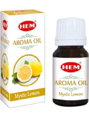 Hem Buhur Koku Yağıdır % 100 Bitkisel. Mystıc Lemon Aroma Oil 10ML
