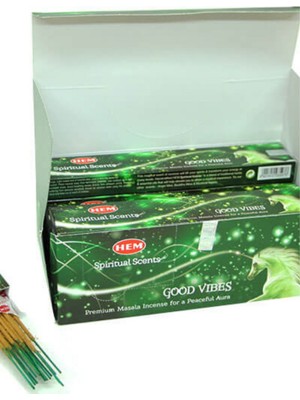 Hem Good Vibes Spiritual Scents Masala 15 gr Organiktir Karbon Içermez
