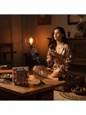 Lavanta Aromalı Spiral Tütsü