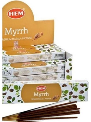 Hem Myrrh Premium Masala 15 gr Organiktir Karbon Içermez