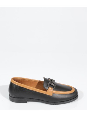 Dgn 07-1 Kadin Aksesuarli Loafer Ayakkabi