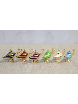 Bi Seyyar Swarovski Minyatür Alaaddin Sihirli Lambası