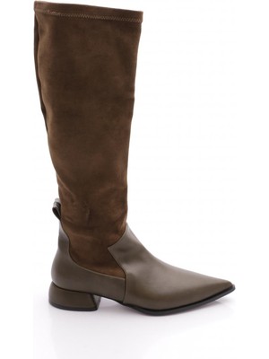 Dgn 2500-1974 Kadin Uzun Kisa Topuk Çizme