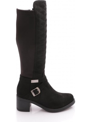 Dgn 715 Kadin Kemer Detayli Topuklu Çizme