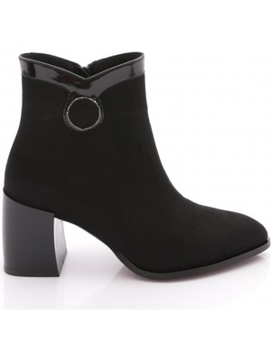 Dgn 905 Kadin Aksesuarli Topuklu Bot