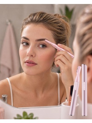 Calperia Elektrikli Kaş Alma Makinesi Hassas Kesim Yüz Tüyü Temizleme Taşınabilir Trimmer