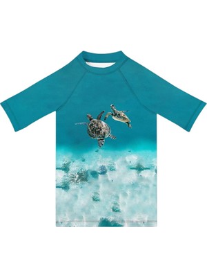 Slipstop Caretta Yeşil Çocuk Tshirt