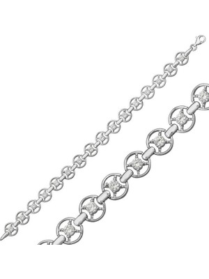 Hanno Telkari Gümüş Yuvarlak Su Yolu Bayan Bileklik