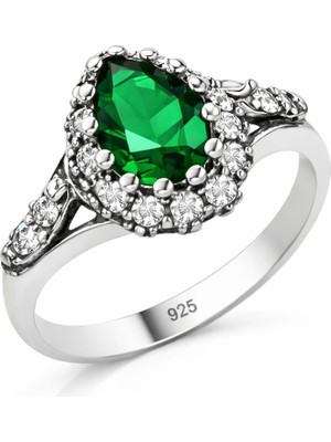 Hanno Telkari Gümüş Damla Hürrem Sultan Bayan Yüzük