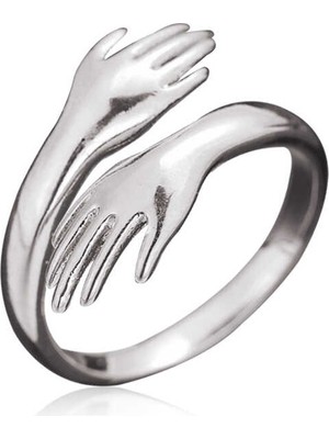 Hanno Telkari ​gümüş Sarılan Eller Yüzük