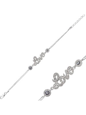 Hanno Telkari Gümüş Love Bayan Bileklik