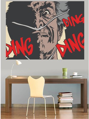 Mushen Studio Hector Salamanca Ding Ding Breaking Bad Pop Art Kanvas Tablo Duvar Dekoru Sanat Eseri Çerçevesiz Ev Ofis