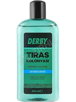 5 Adet Derby Tıraş Kolonyası 250 ml Okyanus