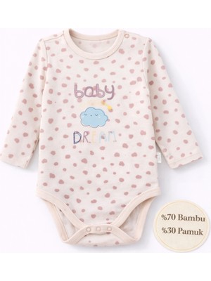 Motherlove Doğal Bambu ve Organik Pamuklu Uzun Kol Body