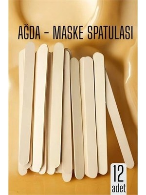Twin Store Ağda Spatulası Küçük Boy 12 Adet 714994