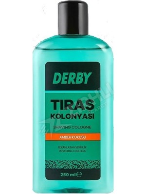2 Adet Derby Tıraş Kolonyası Amber 250 ml