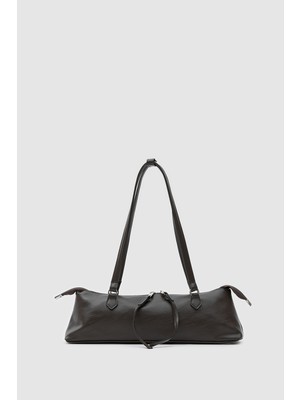 Shule Bags Core Basic Baget Çanta Kahve