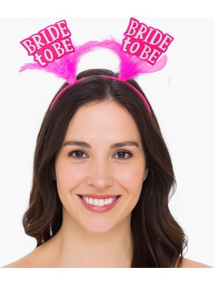 Twin Store Pembe Renkli Bride To Parti Tacı – Bekarlığa Veda Gecesi Için