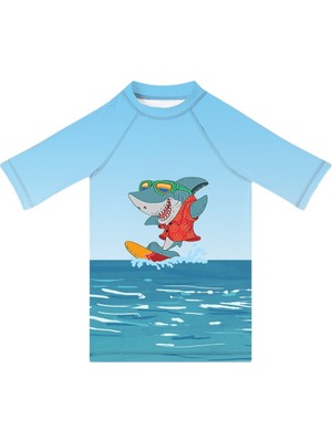 Slipstop Redd Mavi Çocuk Tshirt
