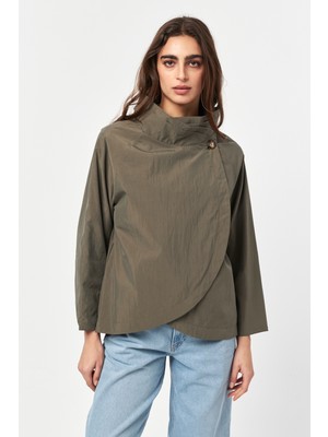 My Flamenco Asimetrik Kesim Hafif Kadın Ceket