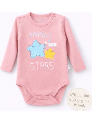 Motherlove Doğal Bambu ve Organik Pamuklu Uzun Kol Body