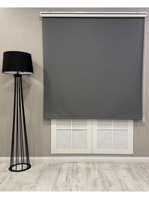 Perakende Perdeciniz Blackout Stor Perde Karartma Gün Işığı Geçirme K.gri