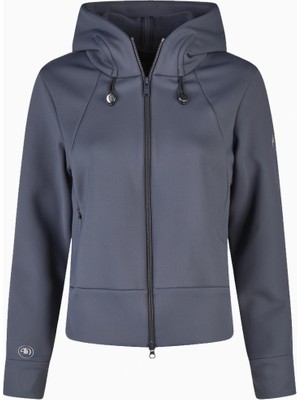 Pikeur Athleisure 8046 Kapüşonlu Lüks Fleece Kadın Spor Ceket