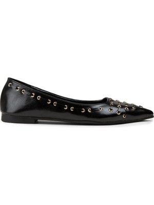 Deery Kadın Siyah Sivri Burun Babet - RD192ZSYHM01