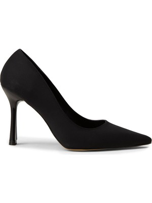 Deery Kadın Siyah Saten Stiletto - K0011ZSYHM01