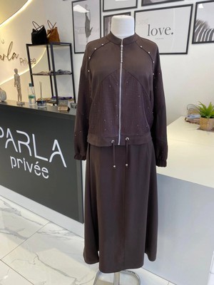 Otto Desigen File Detaylı Etek Takım