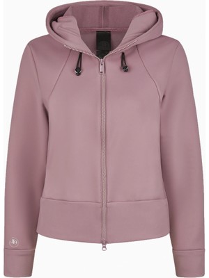 Pikeur Athleisure 8046 Kapüşonlu Lüks Fleece Kadın Spor Ceket