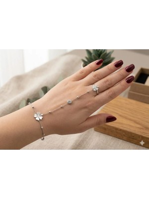 Tılsım Accesories Çelik Şahmeran Yüzüklü Sılver
