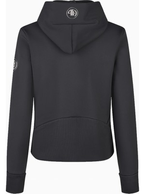 Pikeur Athleisure 8046 Kapüşonlu Lüks Fleece Kadın Spor Ceket