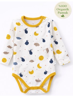 Motherlove % 100 Organik Pamuklu Uzun Kol Body