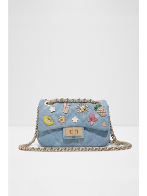 Aldo Paradiso Çapraz Çanta - Mavi