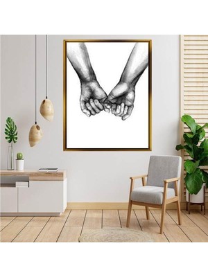Giyense Altın  Çerçeveli Tablo S1315